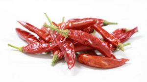 pile of cayenne peppers