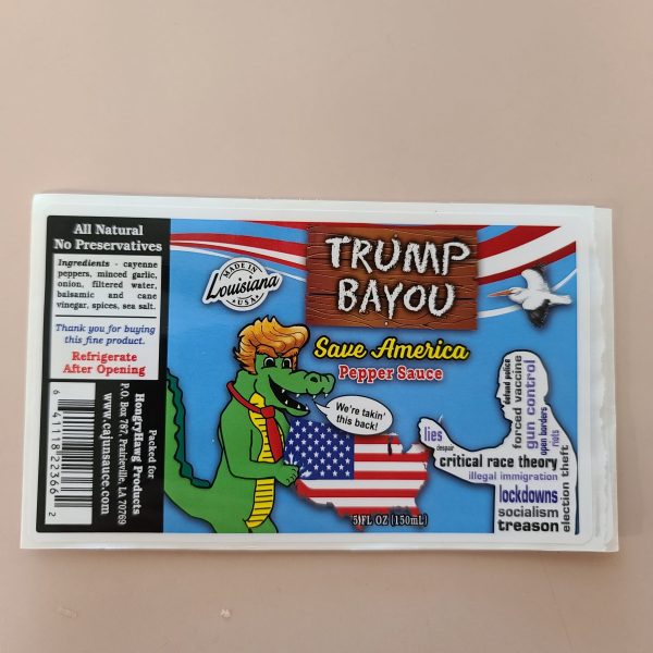 trump bayou label